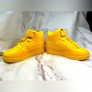 Troop Big Kid's Crown Mid High-Top Shoes Sneaker size 3 with Strap